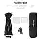 Triopo KX 90cm Softbox Para Flash Speedlight Redondo o Rectangular Con Soporte - Miniatura 2