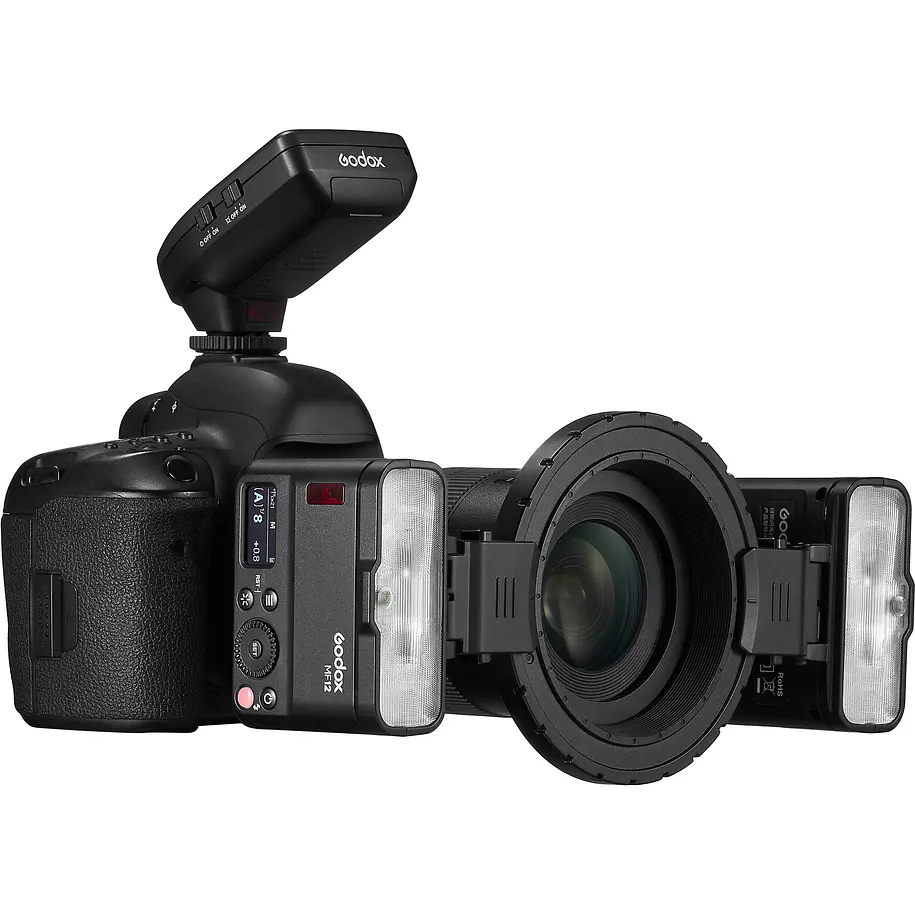 Godox MF12-K2 Macro Flash Kit Doble Con Accesorios 7