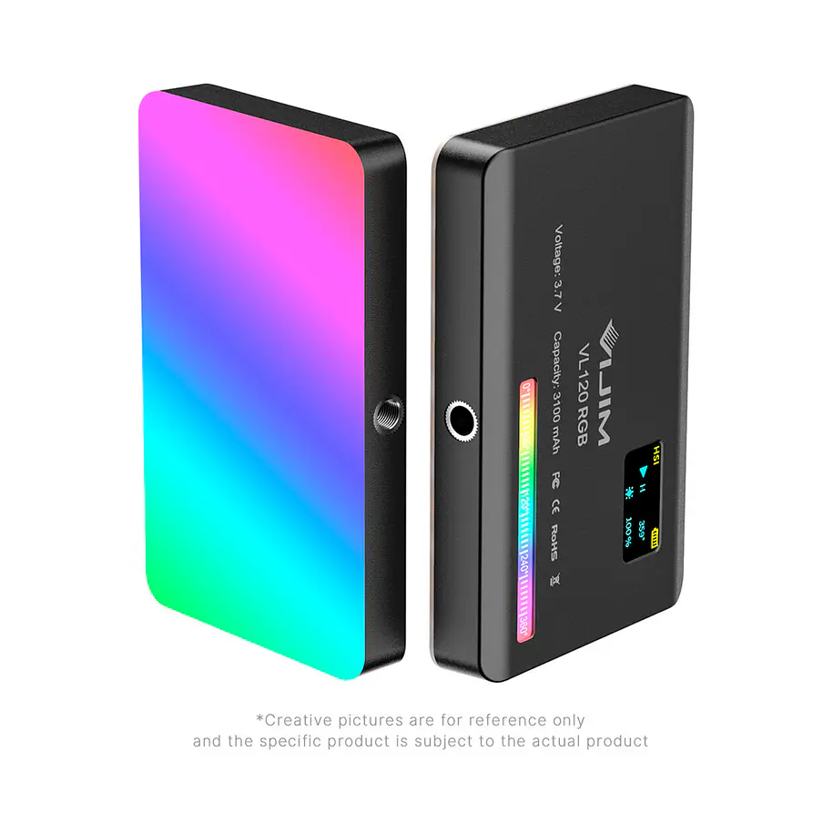 Ulanzi VL120 RGB Lámpara de Leds Con 20 Efectos Lumínicos 11