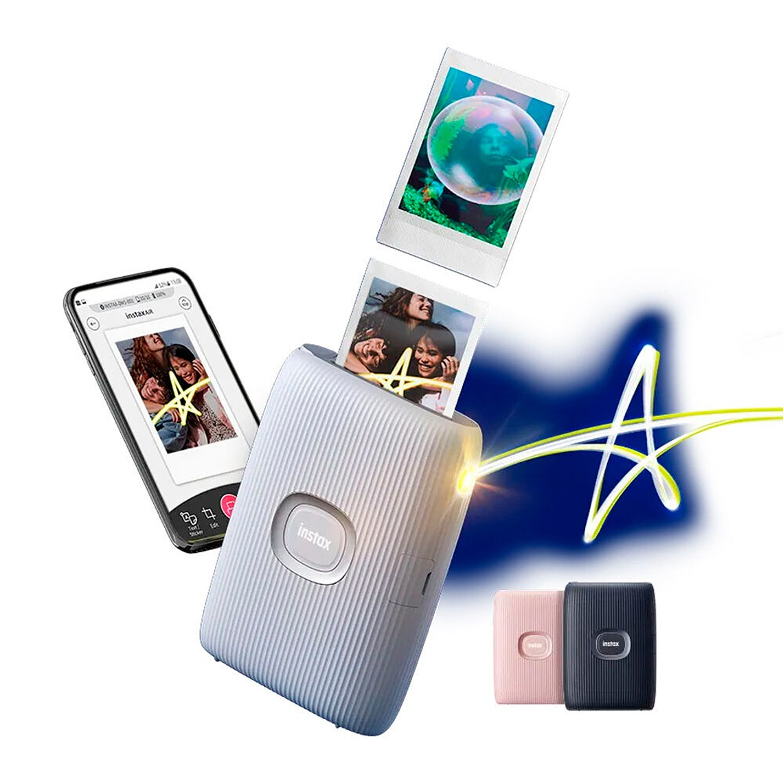 FUJIFILM IMPRESORA INSTAX MINI LINK 2 SPACE BLUE 5