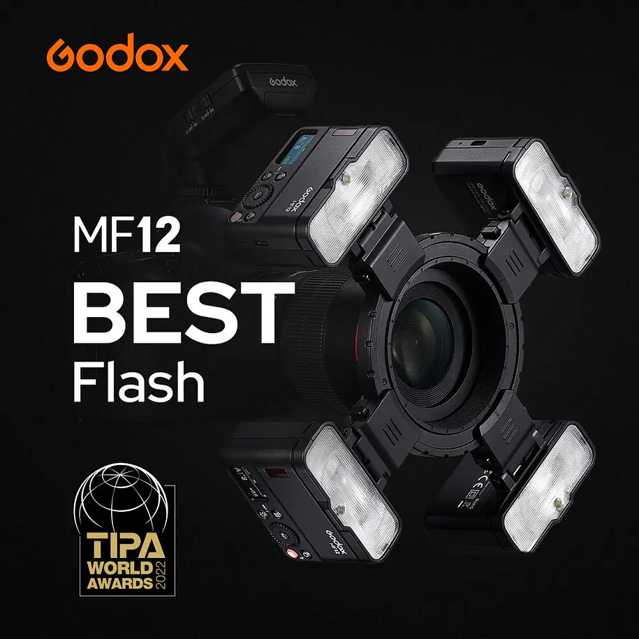 Godox MF12-K2 Macro Flash Kit Doble Con Accesorios 8