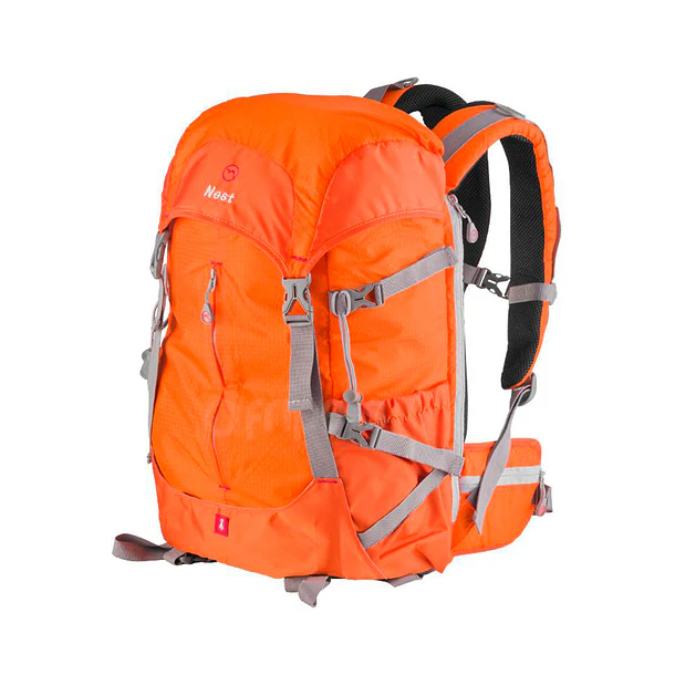 Nest NT-EX300S Mochila Para Equipos Audiovisuales Color Naranjo 1