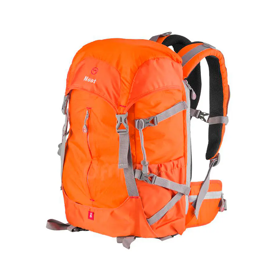 Nest NT-EX300S Mochila Para Equipos Audiovisuales Color Naranjo 1