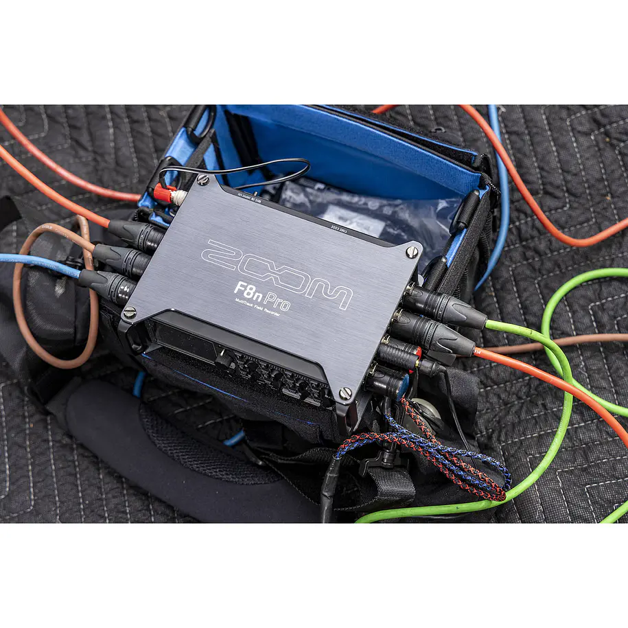 Zoom F8n Pro 8 Entradas / 10 Canales Grabadora de Campo 32Bits y Coma Flotante 15
