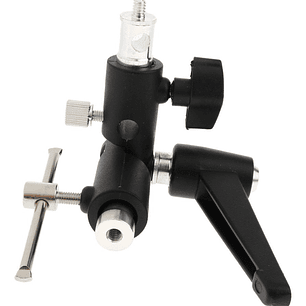 Fancier Flash Holder EA Soporte para Equipos de Iluminación en Trípode