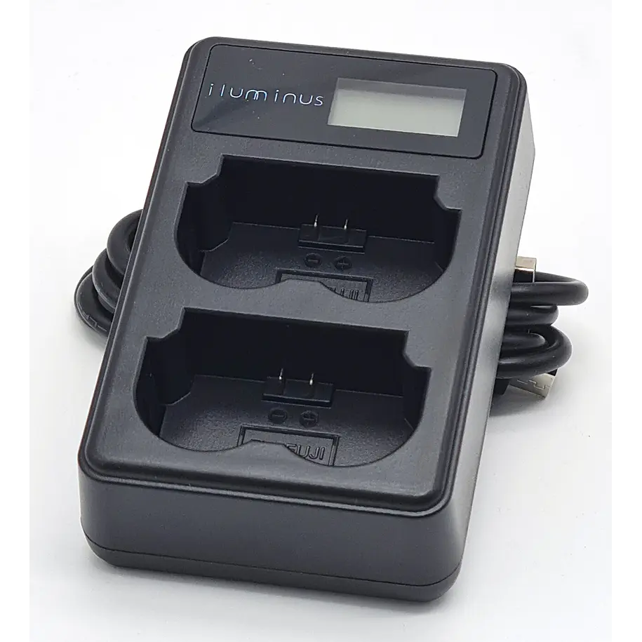 Iluminus Cargador Doble Para Baterías Fujifilm NP-W235 6