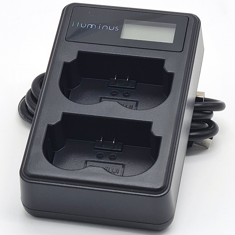 Iluminus Cargador Doble Para Baterías Fujifilm NP-W235 6