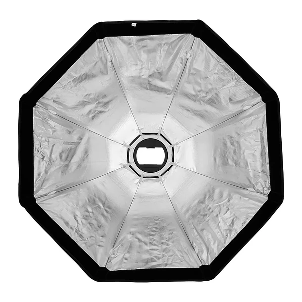 Triopo KX 90cm Softbox Para Flash Speedlight Redondo o Rectangular Con Soporte 6