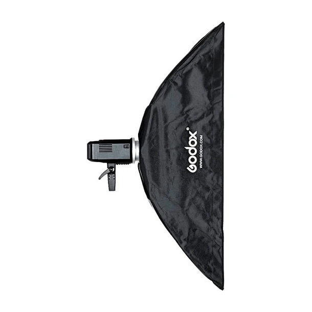 Godox Softbox con Grid 30 x 120 cm Montura Bowens 7