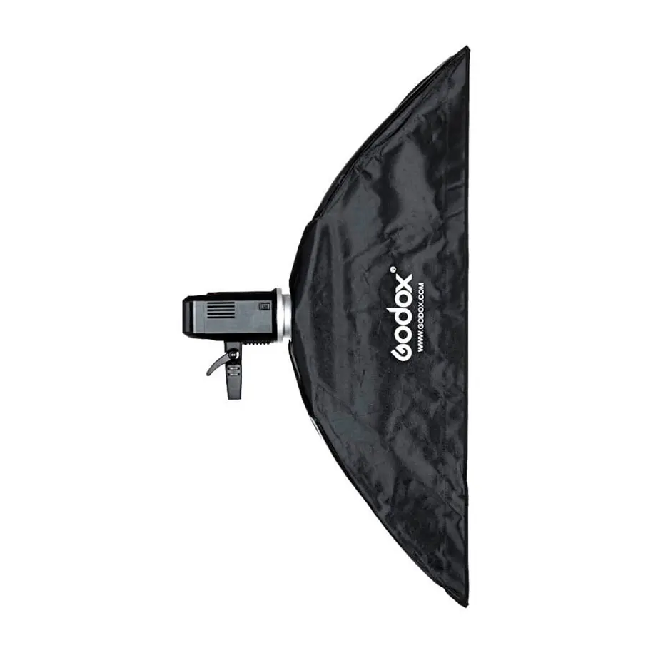 Godox Softbox con Grid 30 x 120 cm Montura Bowens 7