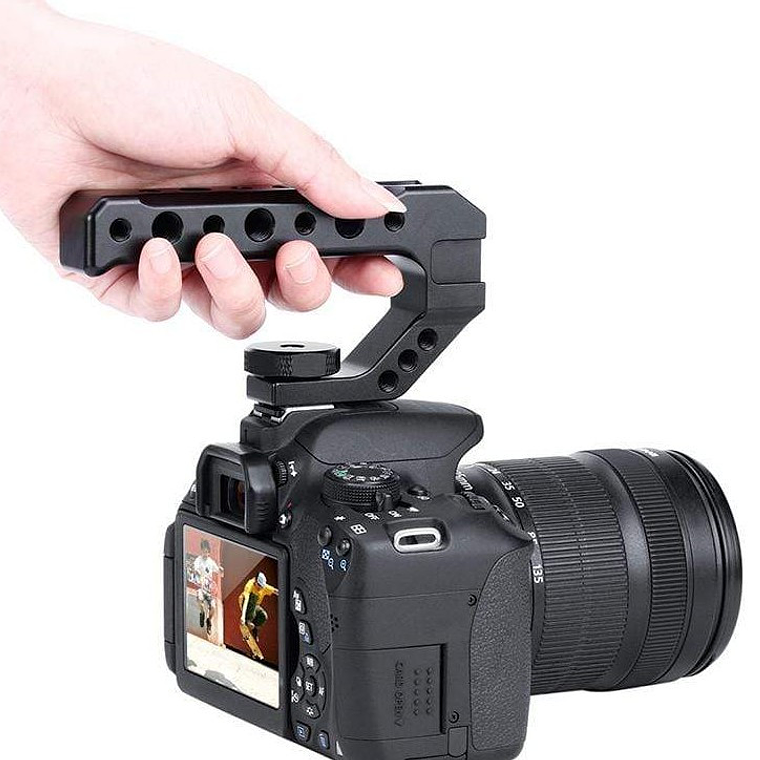 UuRig R005 Empuñadura Para Cámaras Tomas de Ángulo Bajo 4