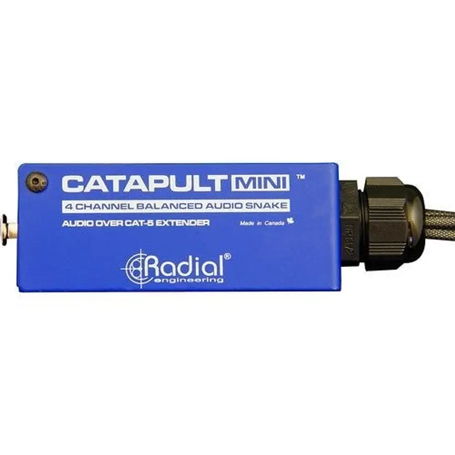 Radial Catapult Mini RX - Snake Cat5 de 4 canales 1