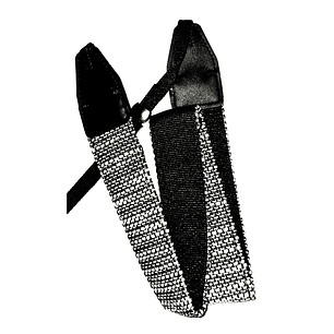 Lynca Correa para Cámara - Diseño Puntos  Blanco y Negro