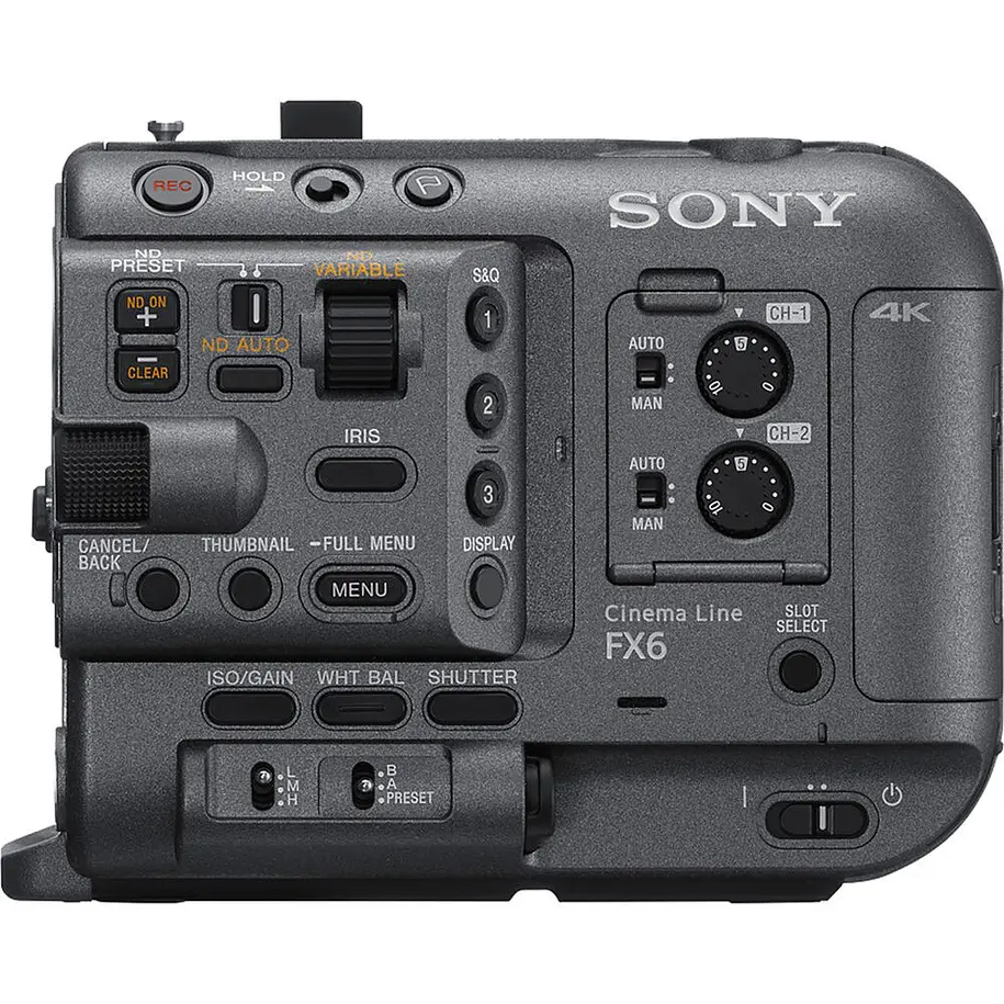 Sony FX6 Cámara Cinema Full Frame (ILME-FX6V//CUC) (solo cuerpo) 2