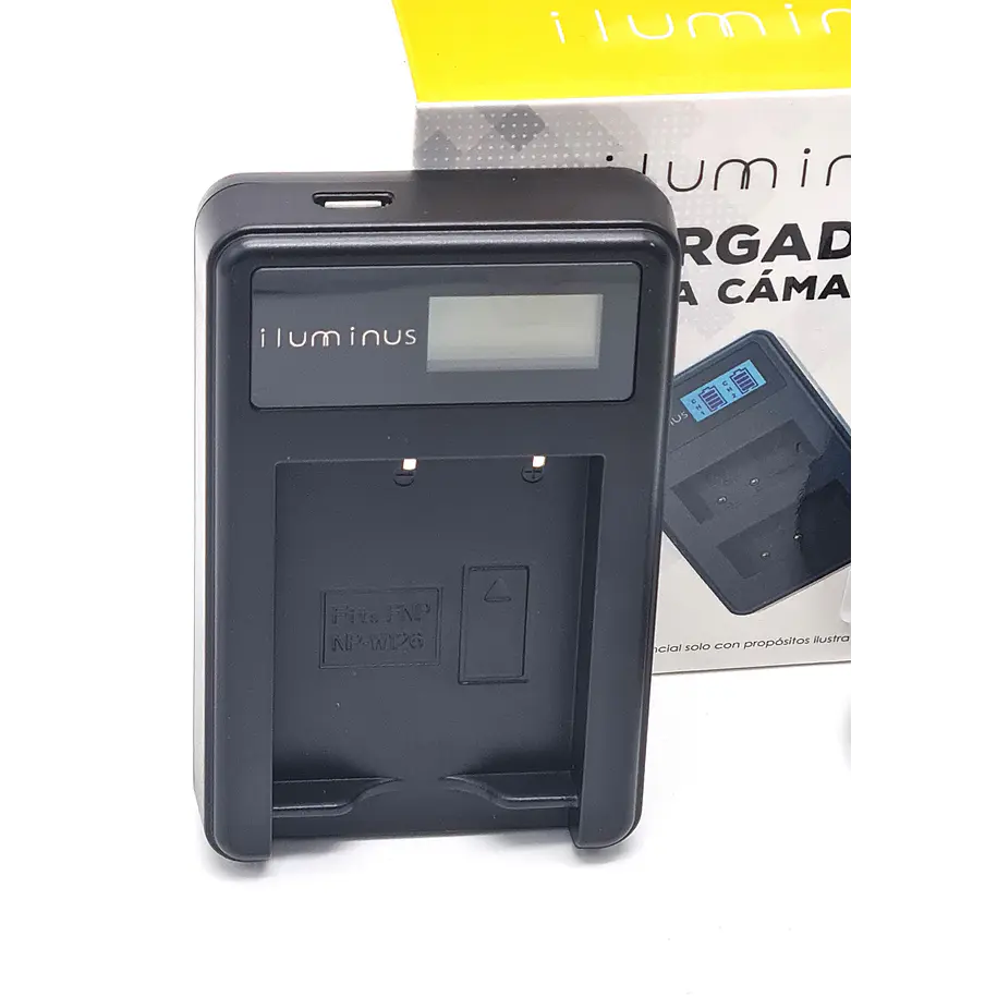 Iluminus Cargador Para Baterías Fujifilm NP-W126S 2
