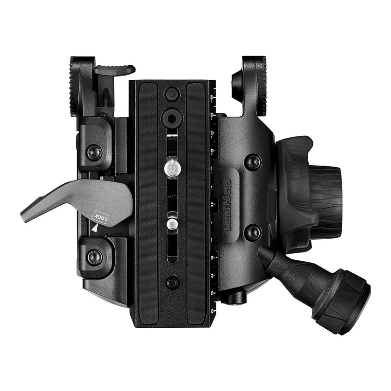 Manfrotto MVK608TWINMA Nitrotech 608, trípode de doble pata de aluminio 6