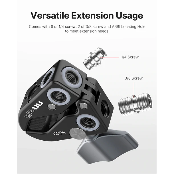 UuRig R060 Pinza Metálica Para Accesorios 12