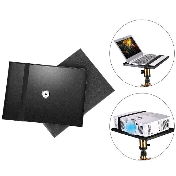 Fancier Bandeja Para Sostener Notebook o Proyector en Trípode 3