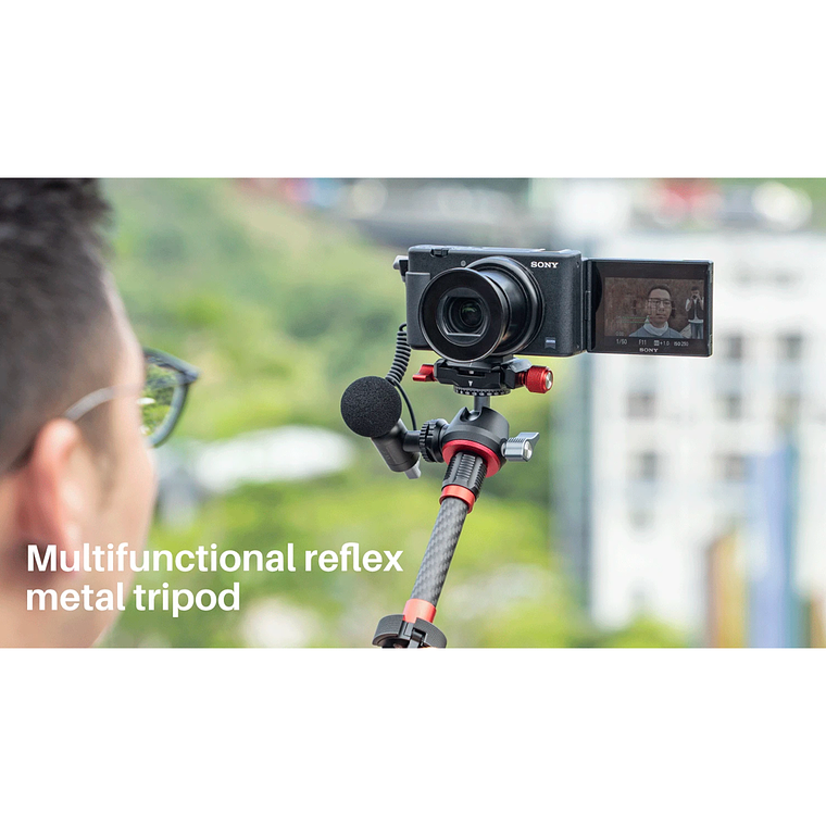 Ulanzi MT-43 Trípode de Fibra de Carbono Multifuncional 14