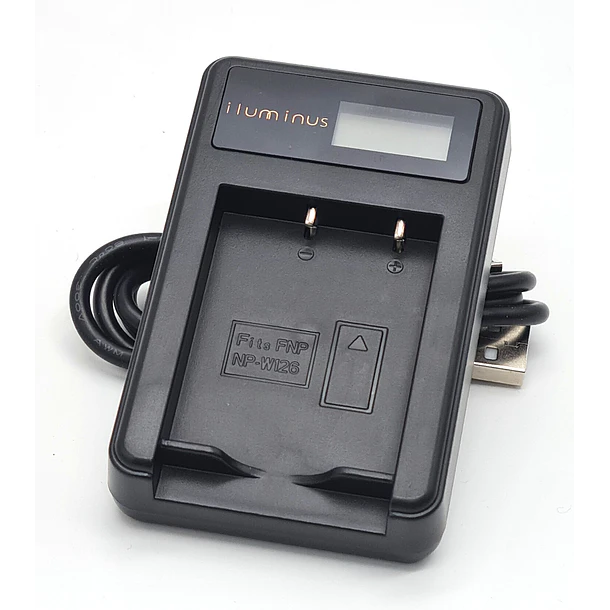 Iluminus Cargador Para Baterías Fujifilm NP-W126S 1