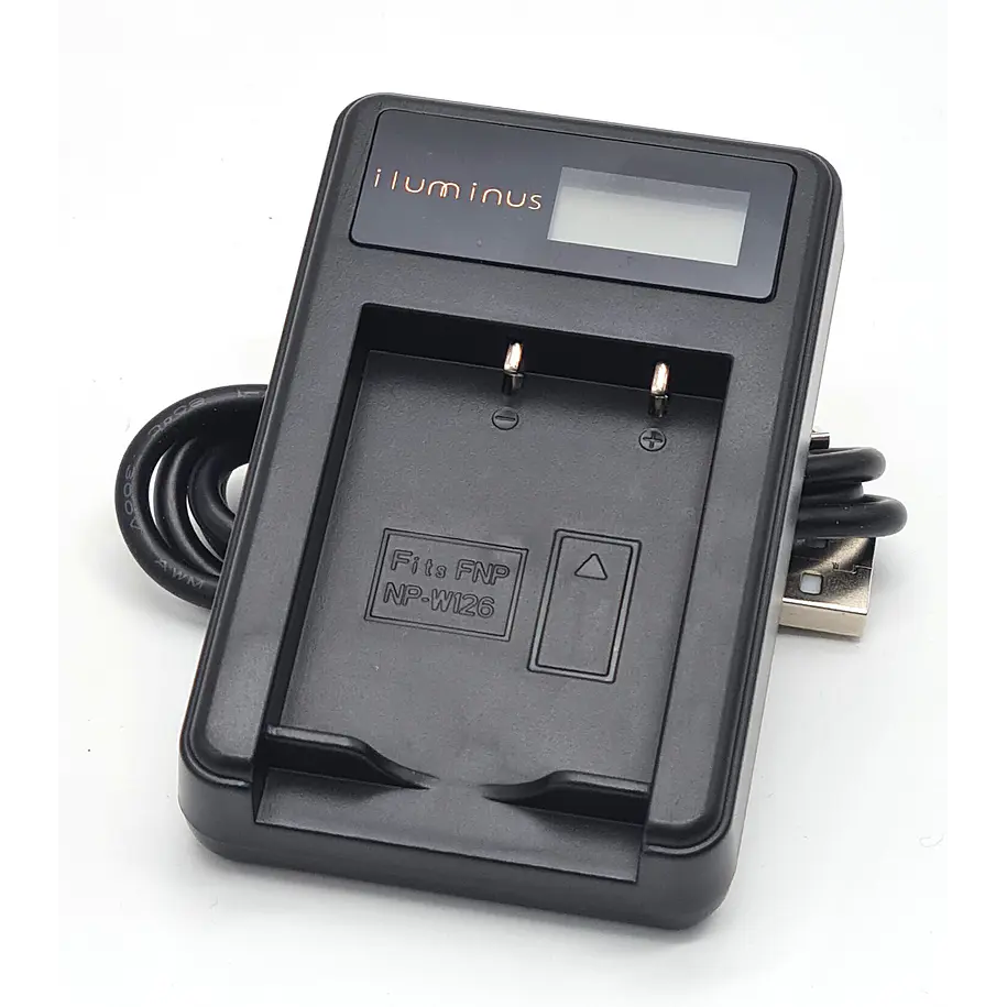 Iluminus Cargador Para Baterías Fujifilm NP-W126S 1