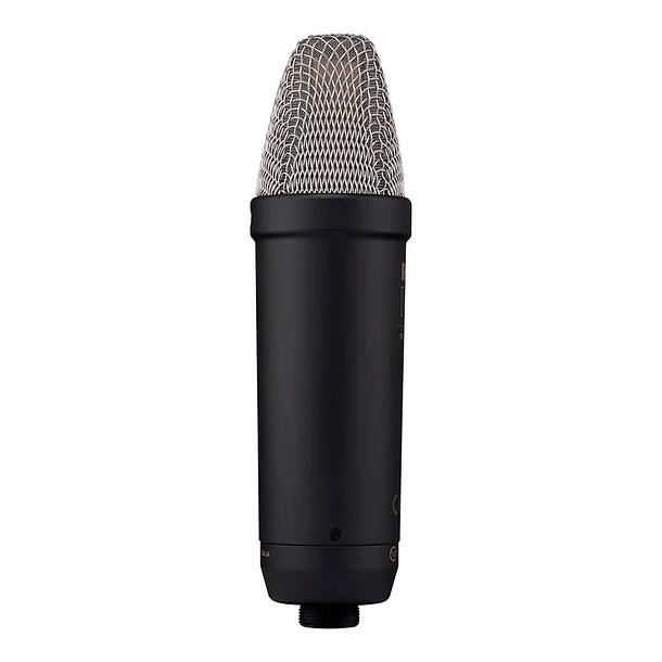 RODE NT1 Micrófono XLR/USB de condensador cardioide de diafragma grande (negro) 5th Generation 9