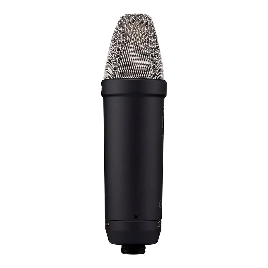 RODE NT1 Micrófono XLR/USB de condensador cardioide de diafragma grande (negro) 5th Generation 9