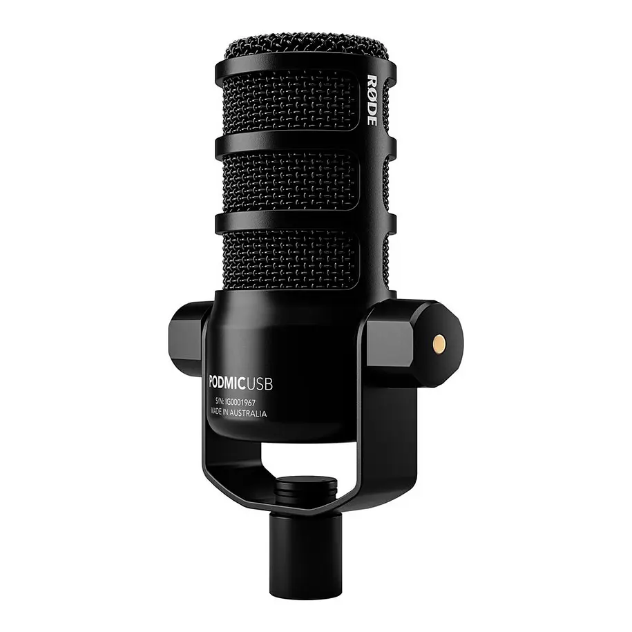 RODE PodMic USB Micrófono para Podcast dinámico USB y XLR 3