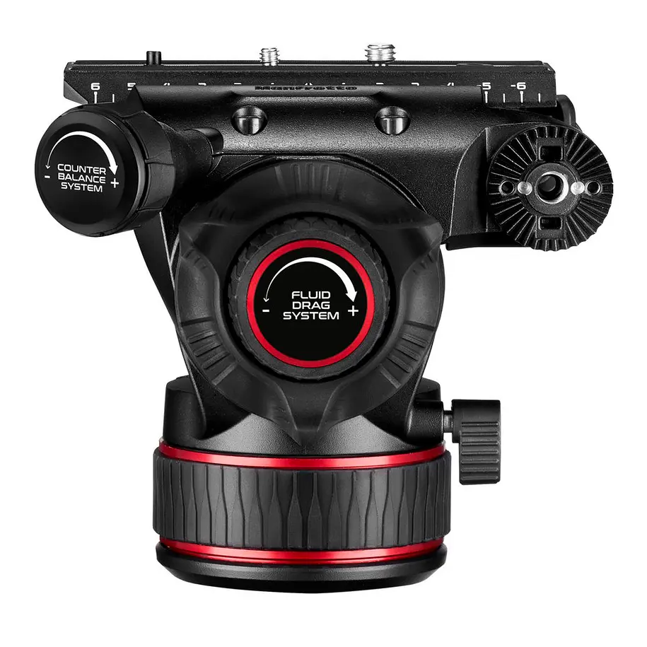 Manfrotto MVK608TWINMA Nitrotech 608, trípode de doble pata de aluminio 8