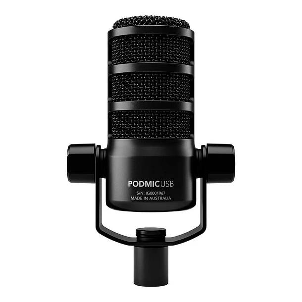 RODE PodMic USB Micrófono para Podcast dinámico USB y XLR 4