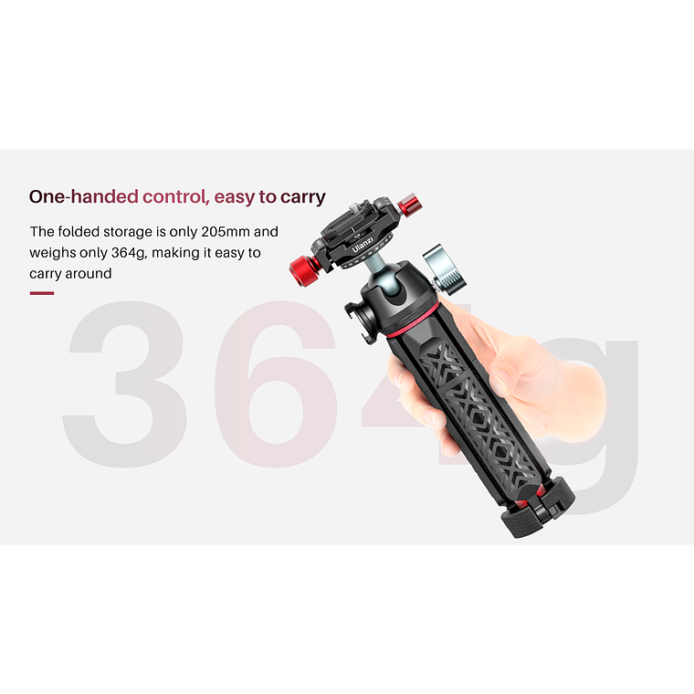 Ulanzi MT-43 Trípode de Fibra de Carbono Multifuncional 16