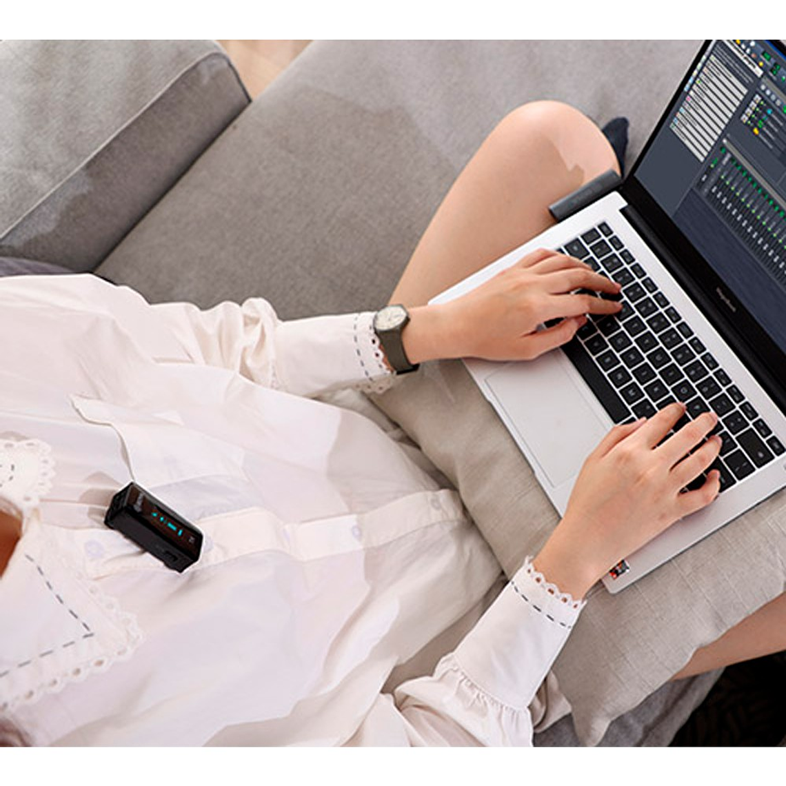 Boya BY-XM6-K5 Micrófono Inalámbrico USB-C Hasta 100 Metros con estuche de carga portátil 6