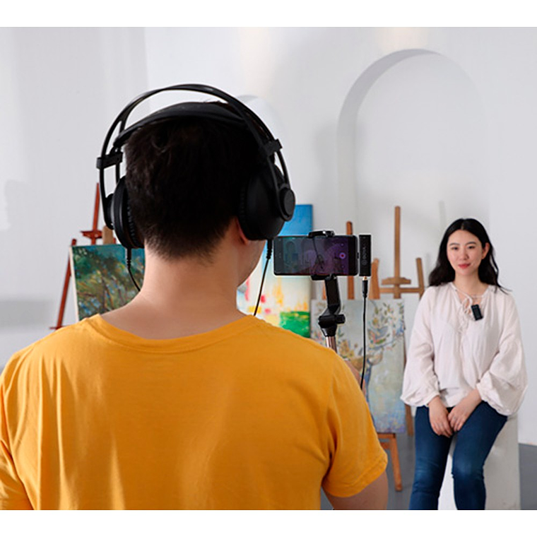 Boya BY-XM6-K5 Micrófono Inalámbrico USB-C Hasta 100 Metros con estuche de carga portátil 7