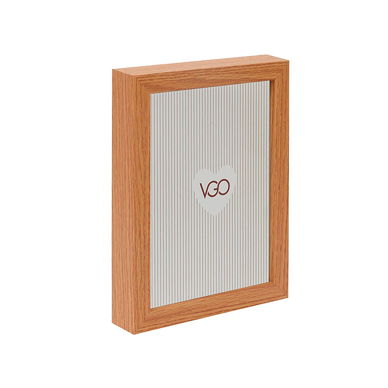 Vgo Marco Madera Box para fotos de 30x40 Café Claro 1