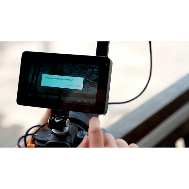 YoloLiv YoloBox Mini Codificador y monitor de transmisión en vivo inteligente todo en uno ultraportátil 15