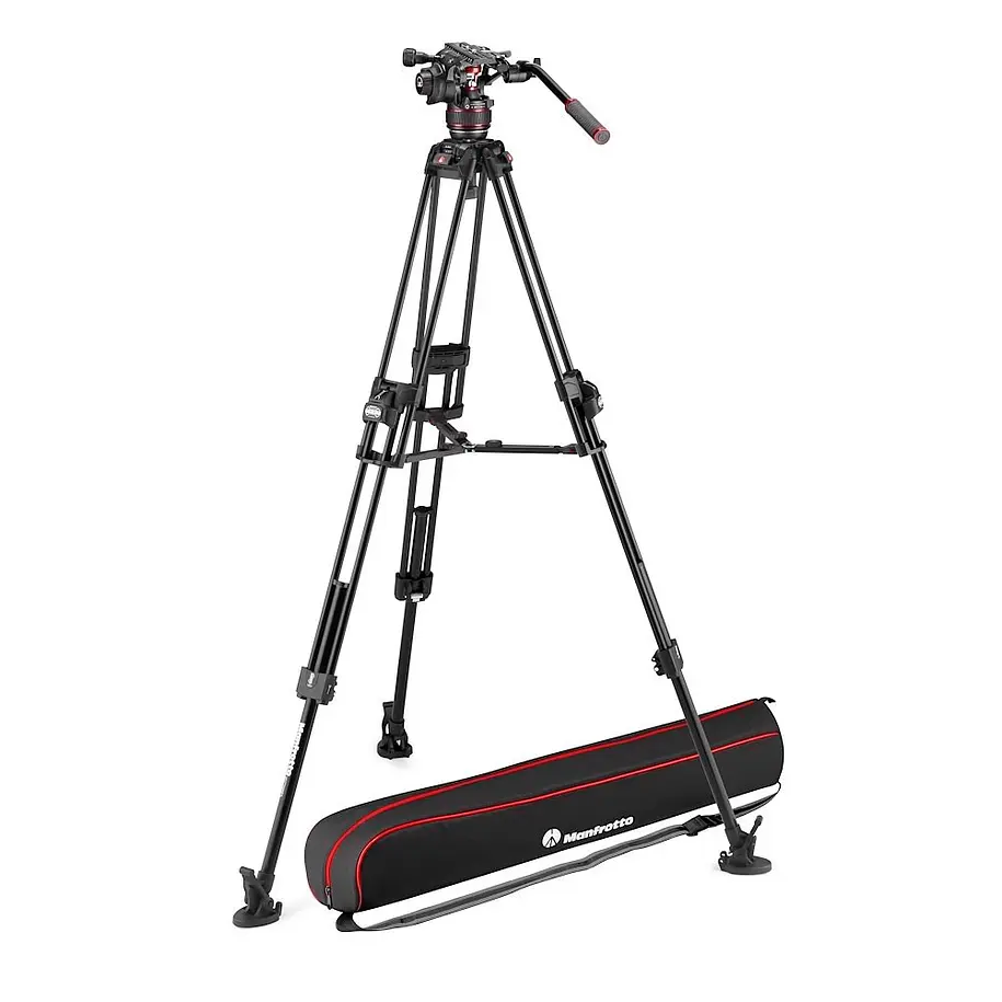 Manfrotto MVK608TWINFA Nitrotech 608 con trípode 645 Fast Twin Aluminio 1