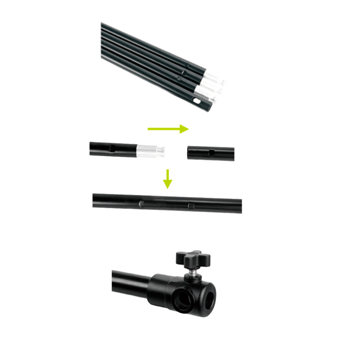 Weifeng FT-901 Soporte de Fondos 2.5m Alto  x 3 m Ancho 3