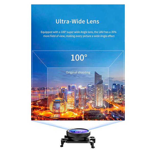 Ulanzi DR-04 Lente Gran Angular Para Dron DJI Mavic Air 2 4