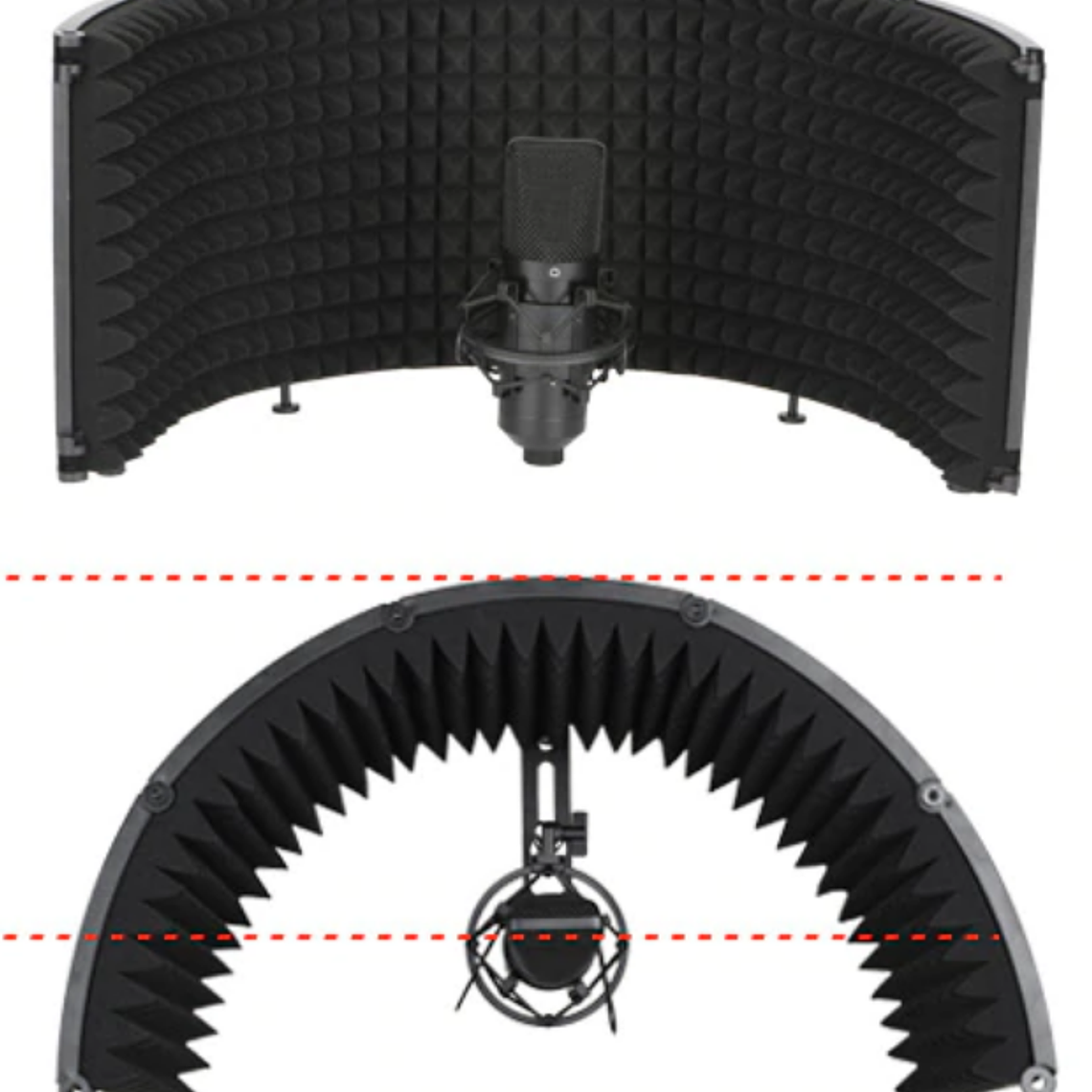 Freeboss Pantalla Acústica de 5 Paneles Para Estudio en Casa 5