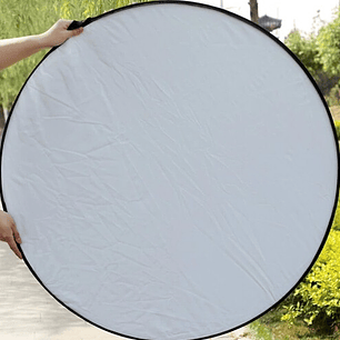 Fancier Reflector 5 en 1 de 110 cm con Superficies Intercambiables