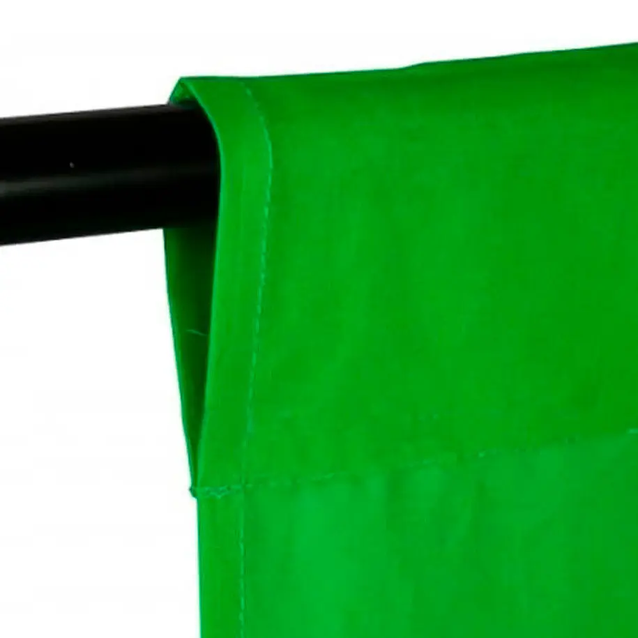 Weifeng Fondo Verde Chroma de Tela Muselina 1.8 x 2.7 Metros 1