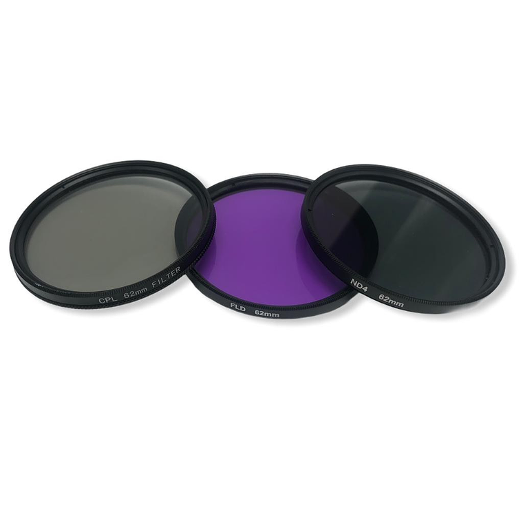 Fancier Set 3 Filtros 82mm UV + POLAR + ND4 3