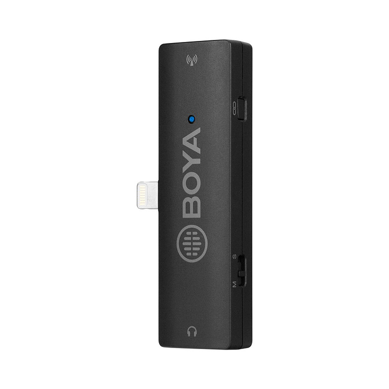 Boya BY-XM6-S4 Micrófono Digital Doble Para Dispositivos iOS Conector Lightning (2.4 GHz) 3