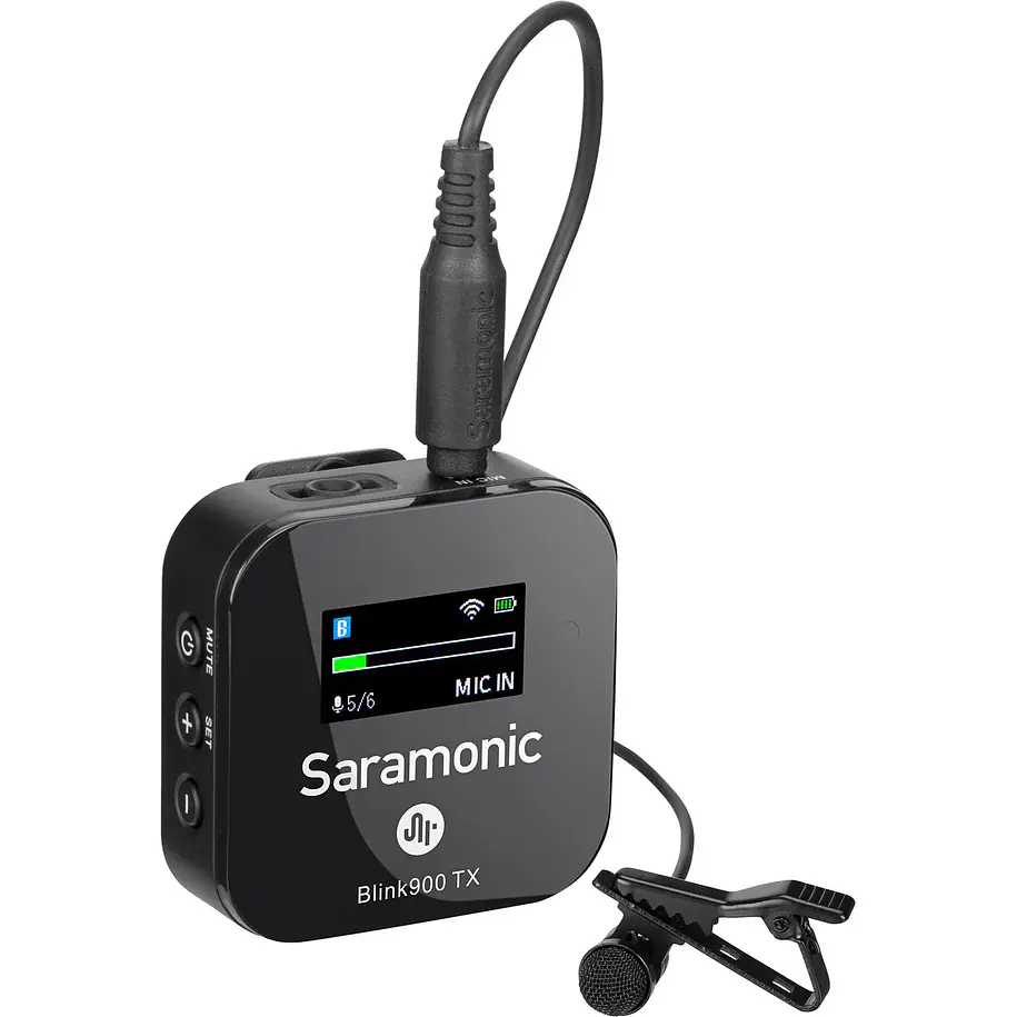 Saramonic Blink 900 B2 Micrófono Profesional Doble Inalámbrico 3.5mm, USB-C y Lightning 4