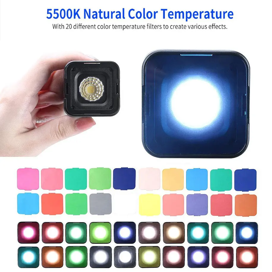 Ulanzi L1 Pro Lámpara Led Todo Terreno Para Cámaras y Cámaras Deportivas 3