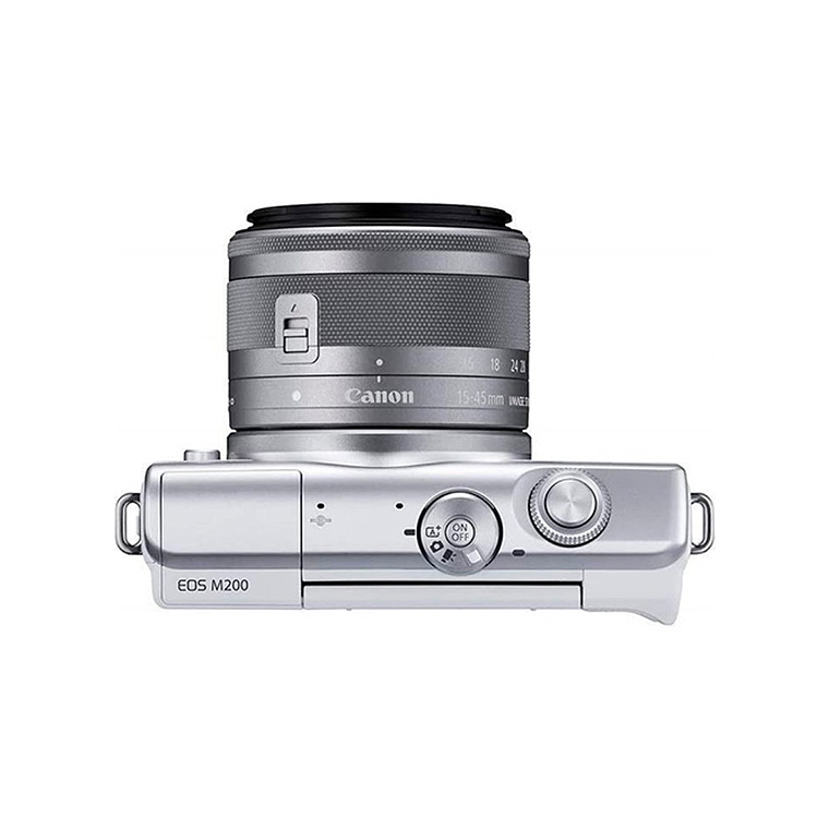 Canon EOS M200 Blanca EF-M 15-45mm f/3.5-6.3 IS STM Cámara digital sin espejo - Discontinuado 6