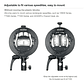 Godox Montura Tipo S2 (bowens) Para Flashes Speedlight de Cabeza Redonda - Miniatura 6