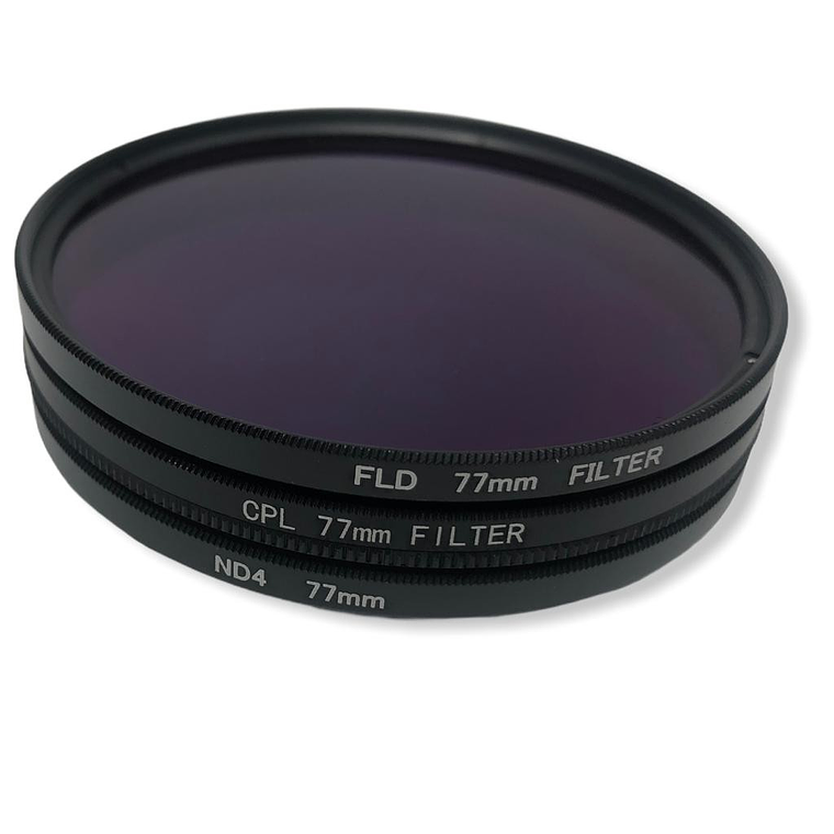 Fancier Set 3 Filtros 82mm UV + POLAR + ND4 6