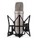 RODE NT1 Micrófono XLR/USB de condensador cardioide de diafragma grande de quinta generación (Plata) - Miniatura 3
