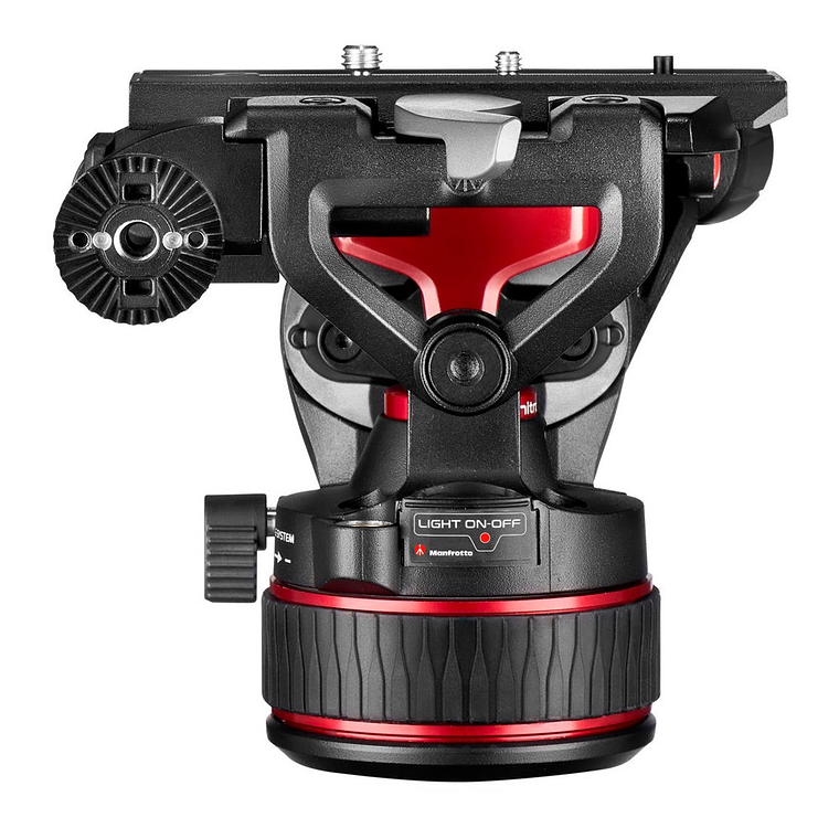Manfrotto MVK608TWINGC Nitrotech 608, trípode de doble pata de fibra de carbono con esparcidor de suelo MVTTWINGC 7